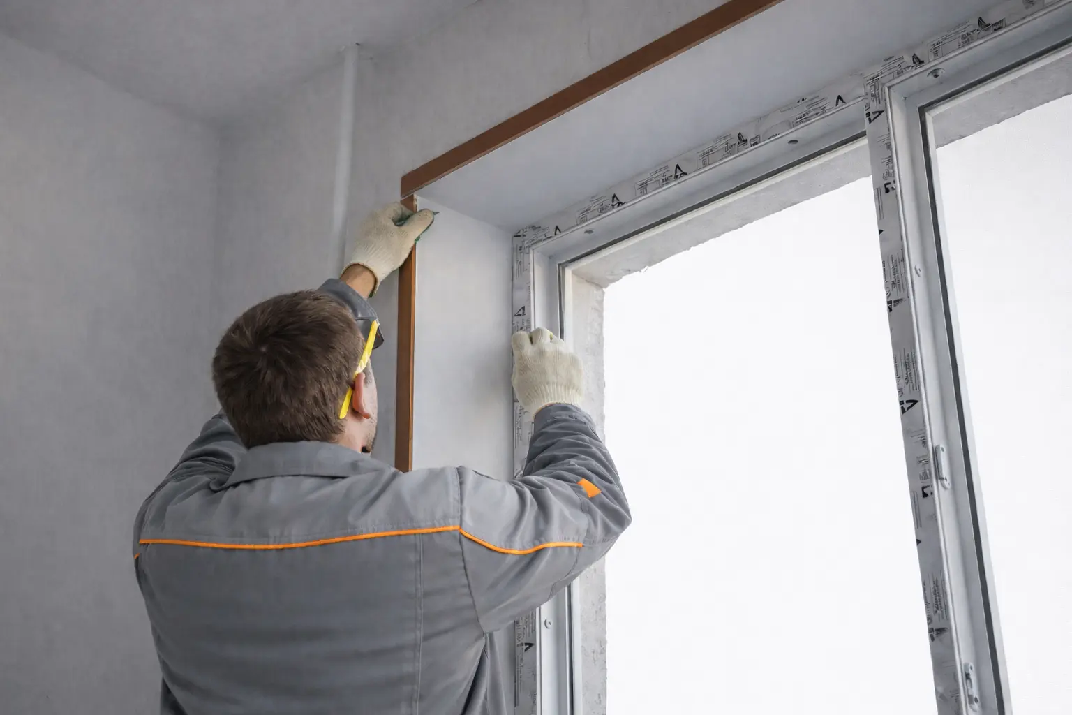 Монтаж внутренних откосов и отделка оконного проема после установки окна