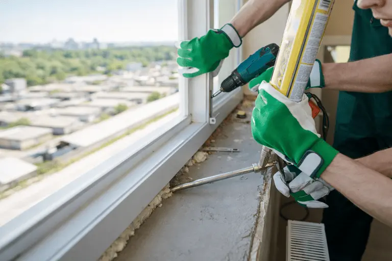 Герметизация алюминиевого окна монтажной пеной Герметизация монтажного шва алюминиевого окна